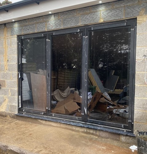 New aluminium bifold door made - bifold,