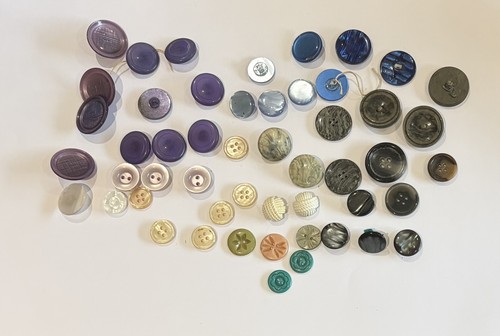 Vintage button collection - vintage,