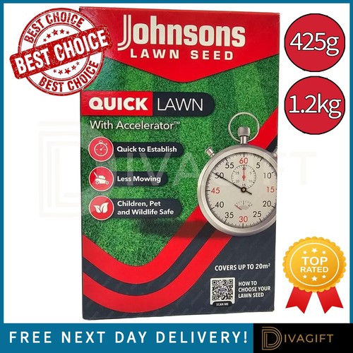 Johnsons lawn seed - lawn, quick