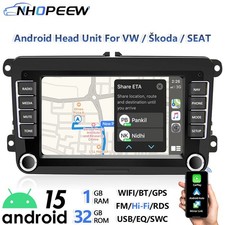 Carplay Android15 Radio Stereo For VW Golf Mk5 6 Polo Mk5 Passat Jetta Head Unit