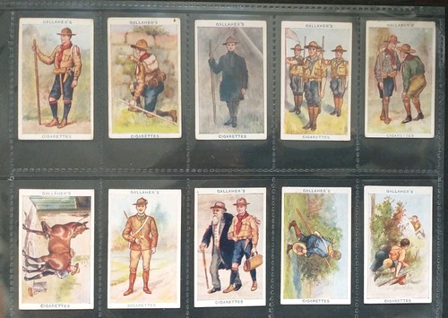 Gallaher boy scout series 1911 - boy,