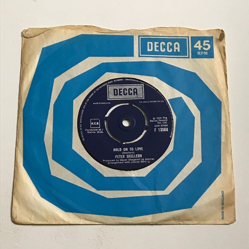 Peter skellern hold - peter, on
