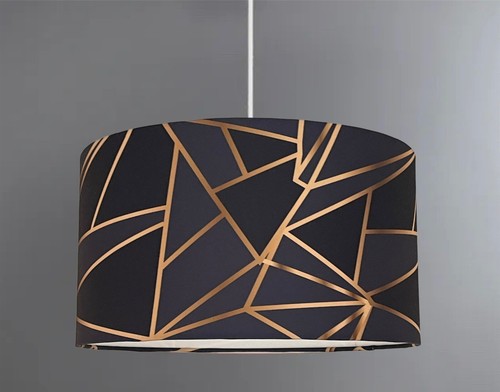 New geometric handmade lamp - geometric,