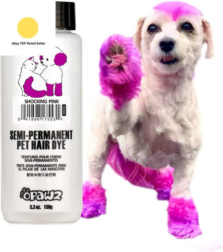 Semi permanent dog hair - hair, dye