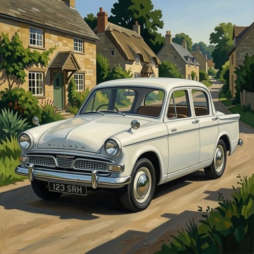 Hillman minx car - hillman,