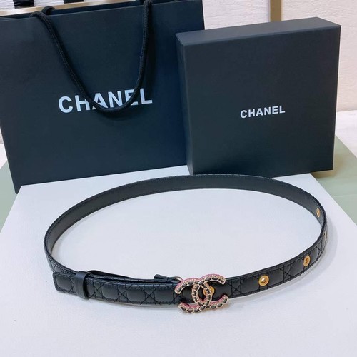Chanel women black leather - women's,