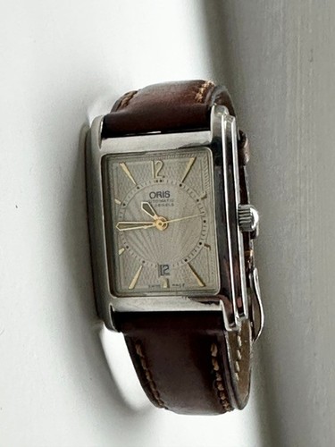 Vintage oris rectangular date - vintage,