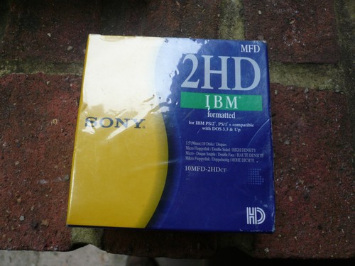 Sony floppy disks mfd 2hd - mfd,