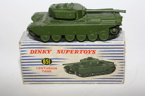 Dinky 651 centurion tank vgc - 651,