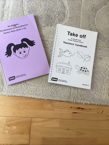 Teachers books braille reading - books,