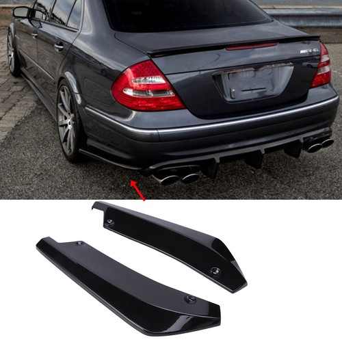 Rear bumper lip - wrap, angle