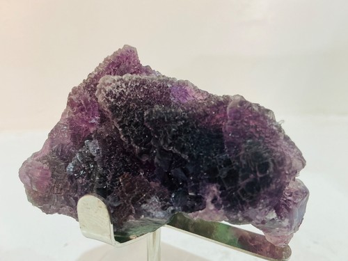 Purple botryoidal fluorite - purple,