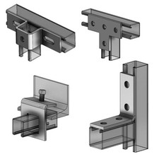 UNISTRUT ANGLE BRACKETS,ACUTE