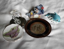 Selection of Dolphin Ornaments Various Colours