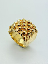9ct Yellow Solid Gold 5 Row