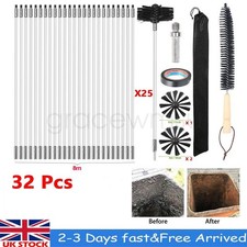 32x Flexible Chimney Sweep Set