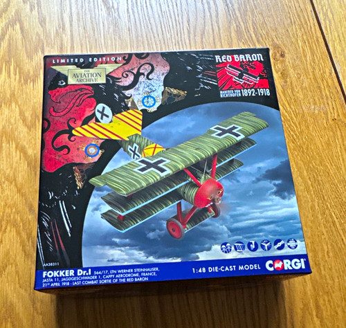 Corgi aviation archive fokker - corgi,