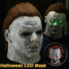 Adult cosplay mask led light - cosplay,