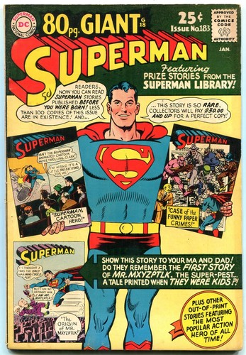 Superman 183 1966 page - superman, #183