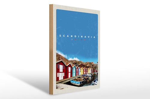 Wooden sign travel - 30x40, cm