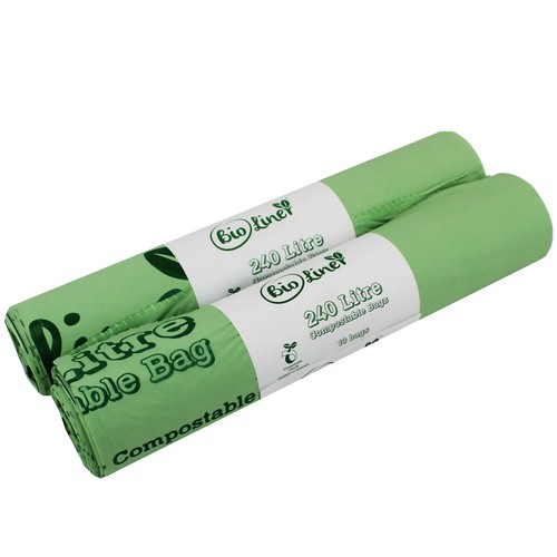 240l bioliner compostable - 240l,