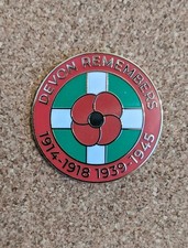 Devon Rememberance Day Poppy