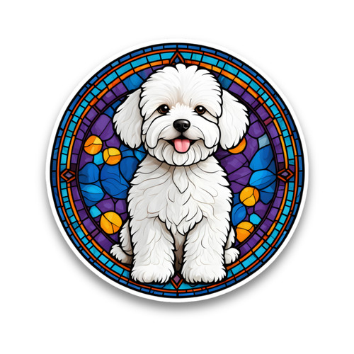 Cute bichon frise dog puppy - frise,