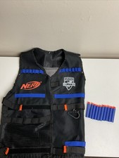 Nerf N-Strike Elite Tactics Vest With Pockets And Darts
