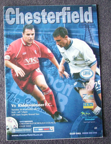 Chesterfield kidderminster - chesterfield,