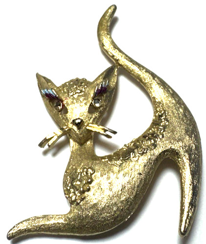 Vintage brooch pin signed - vintage,