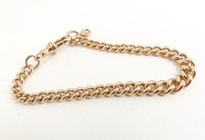 9ct Rose Gold Albert Bracelet