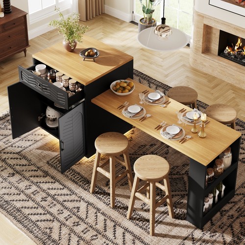 Kitchen island storage - w/,
