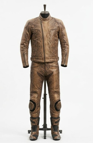 Men brown snakeskin - men,
