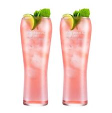 Rekorderlig Swedish Cider Glass x 2 - Tall Silm Tulip Pint Glass 20oz Brand New