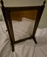 Freestanding Antique Swing Frame Dressing Table Mirror  FREE POST