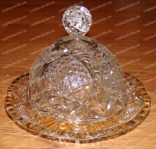 Eapg domed butter - eapg, dish