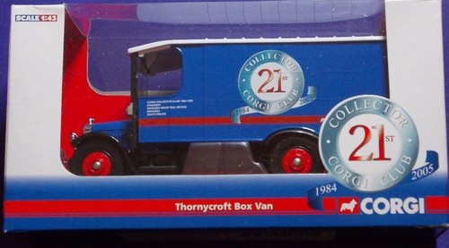 Corgi cc09001 thornycroft box - corgi,