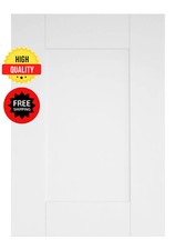 Shaker door drawer front replacment all sizes 90mm frame 18mm thick White