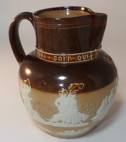 Antique doulton lambeth queen - antique,