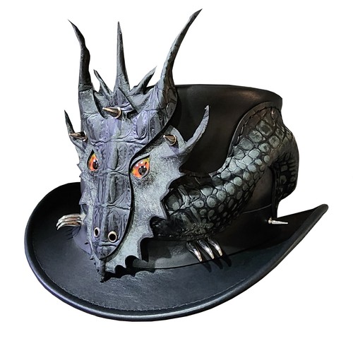 Dragon darkness leather top - dragon, of