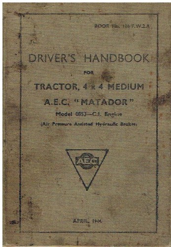 Aec matador model - 0853, ww2