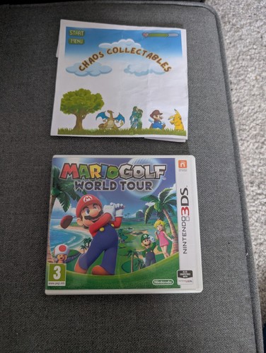 Mario golf world tour - tour, (3ds)
