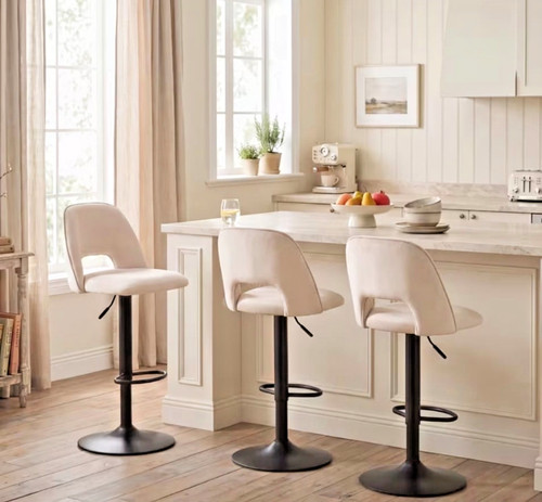 Set new cream velvet - of,