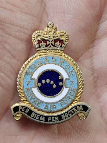 Vintage raf squadron crest - 7,