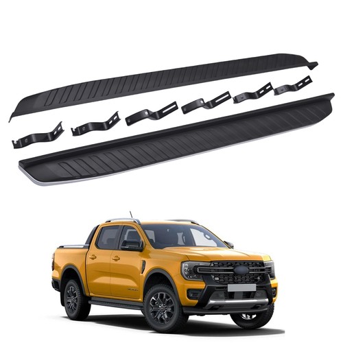 Running boards side steps - side, oem