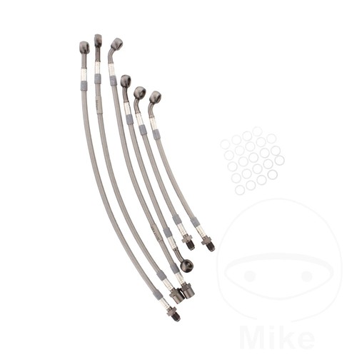 Braided steel brake hose - braided,
