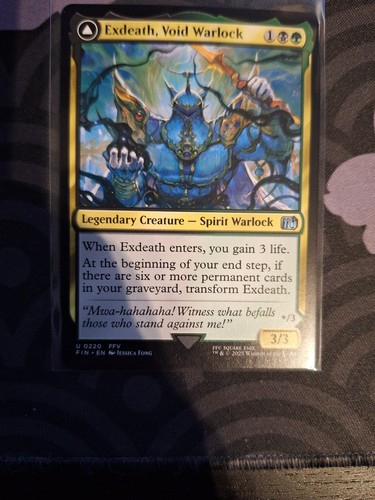 Mtg final fantasy exdeath - final,