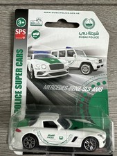 Majorette Mercedes Benz SLS AMG Dubai Police Super Cars (Card Damaged on Back)