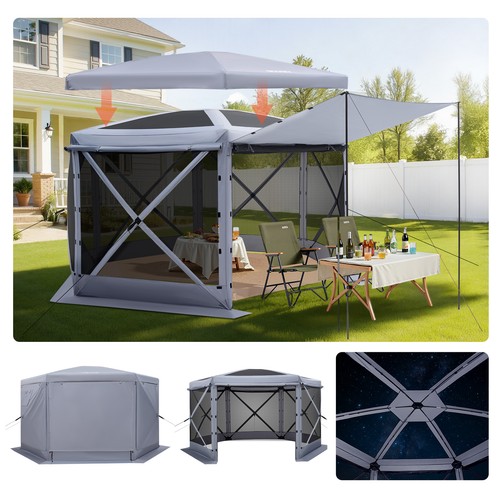 Vevor sided pop gazebo - pop,