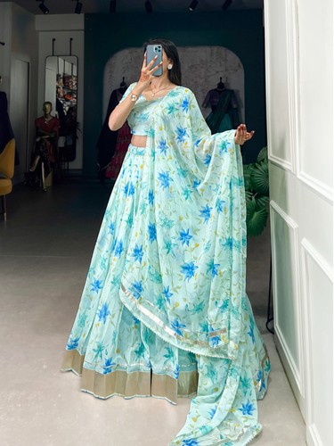 Indian designer lehenga choli - indian,